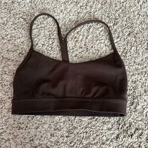 lululemon athletica Dark Brown Sports Bra